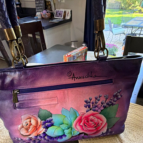 Anuschka leather tote bag - anuschka,